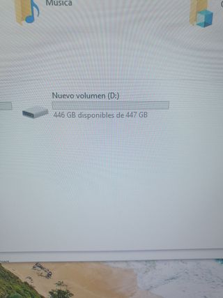 Pantalla tipo Pc