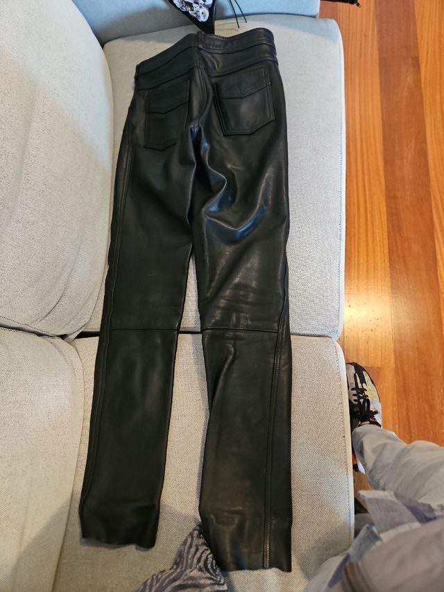 PANTALON CUERO MUJER