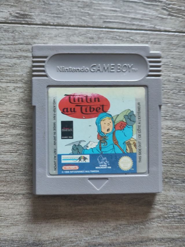 Tintin au Tibet Gameboy