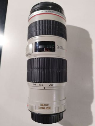 OBJETIVO CANON 70-200 F/4 L IS USM CANON REFLEX EF