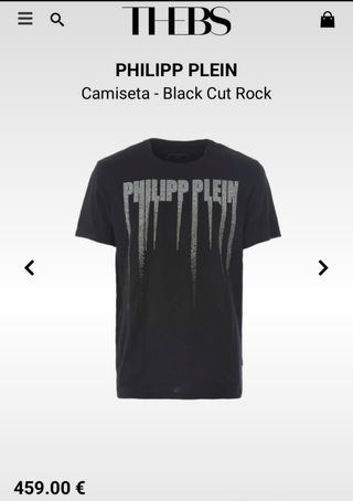 Camiseta Philippe Plen en talla L