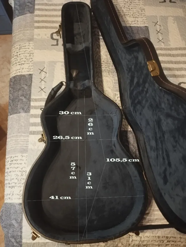 Estuche guitarra rigido