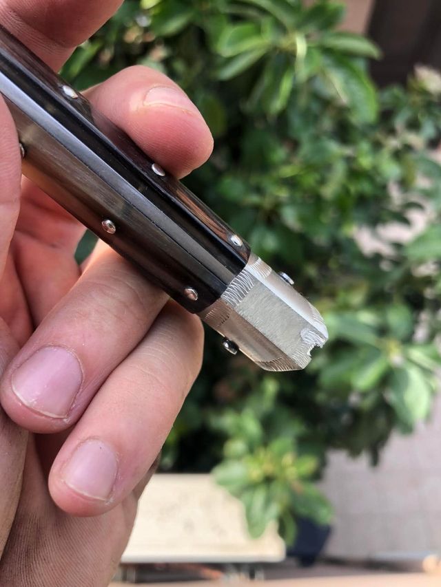 Mozzetta coltello sardo artigianale