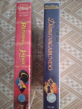 VHS La dama y el Vagabundo