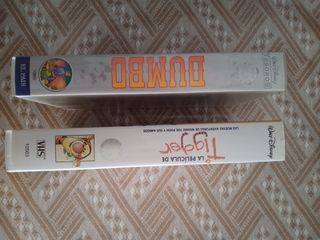 VHS Dumbo y Tigger