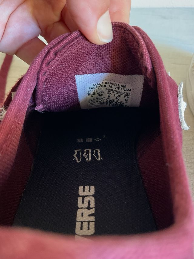 Zapatillas Converse talla 40