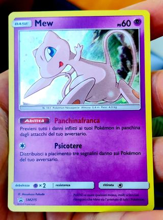 Pokémon - Mew SM215 Black Star Promos