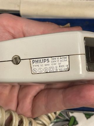 Philips Philipshave funzionante vintage anni 60