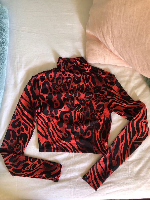 Camiseta estampado Bershka