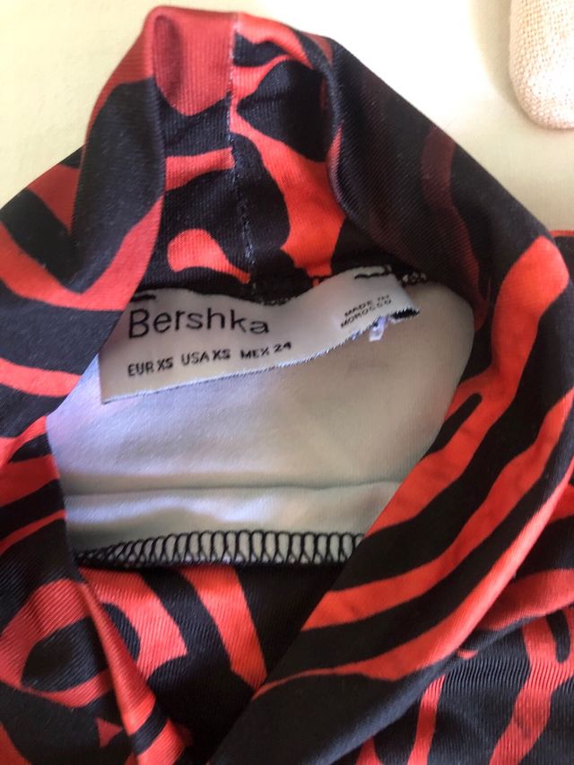 Camiseta estampado Bershka