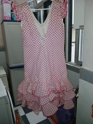 Traje de flamenca niña