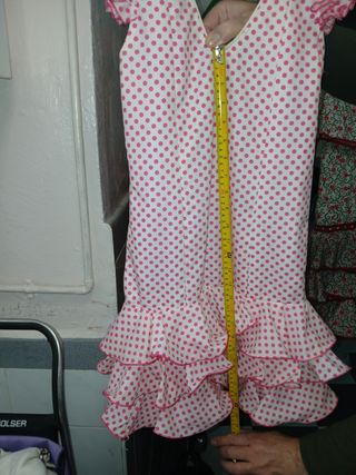 Traje de flamenca niña