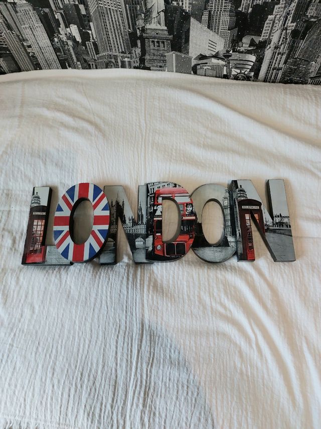 Decorado letras London