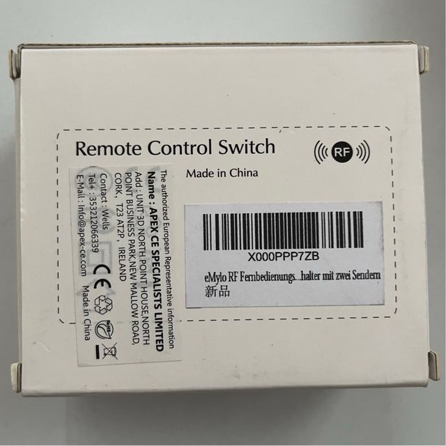 Telecomando TX e RX 2 canali eMylo