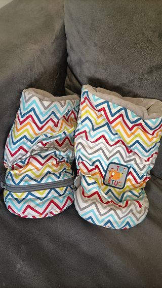 Conjunto para carro bebe, saco, bolsa... Tuc Tuc