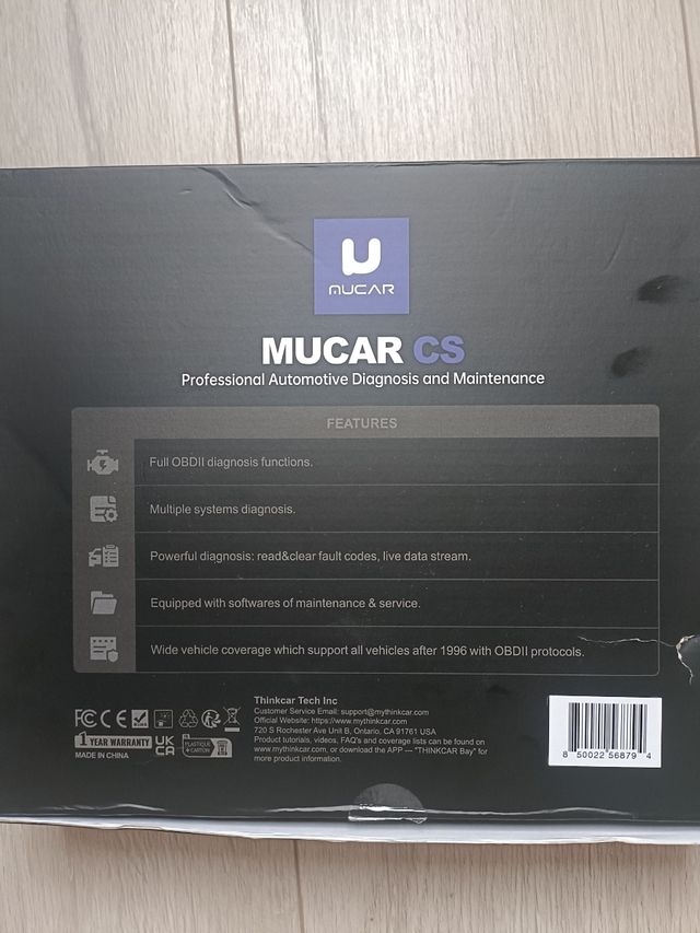 Diagnosi auto mucar cs90