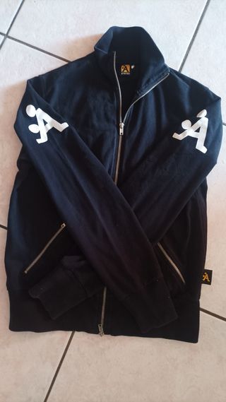 Felpa con cerniera da uomo