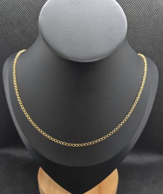 Cadena Bilbao Oro de 18K, 2,98 gr 50 cm