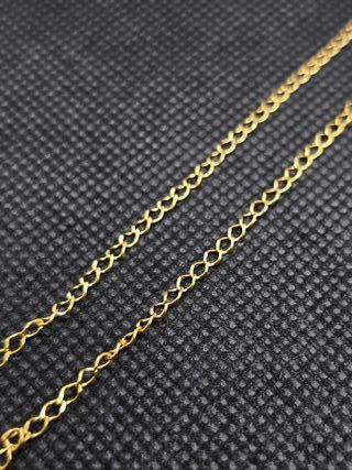 Cadena Bilbao Oro de 18K, 2,98 gr 50 cm