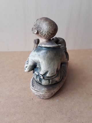 Figura porcelana japonesa