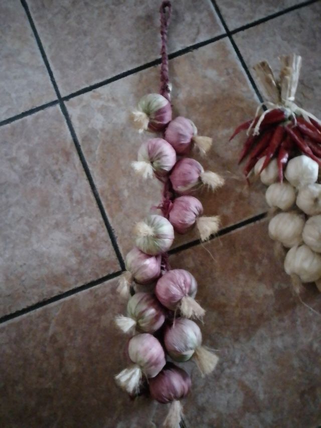 Ajos de decoración
