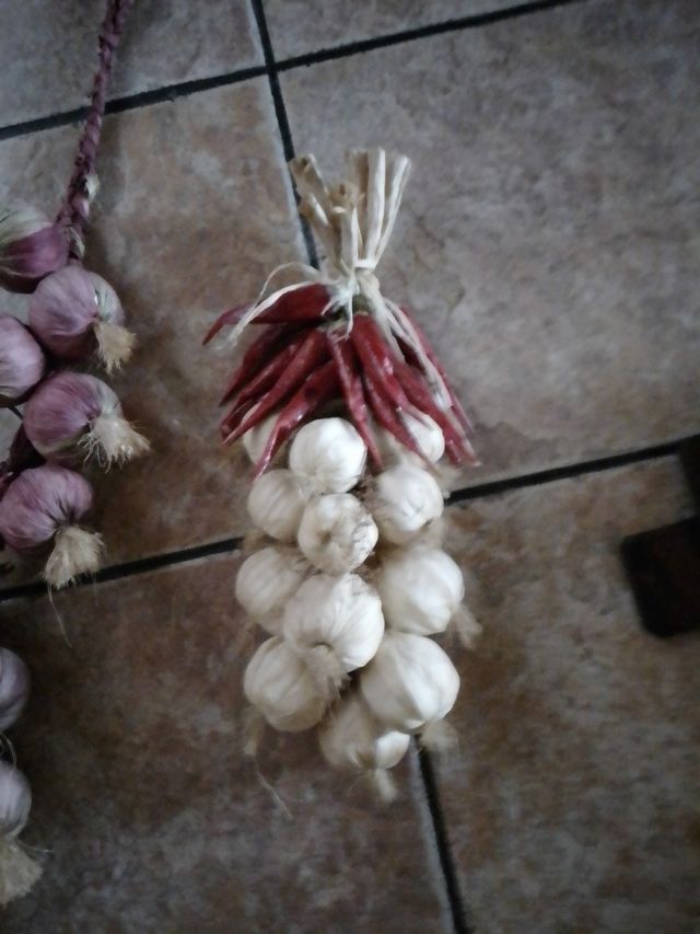 Ajos de decoración