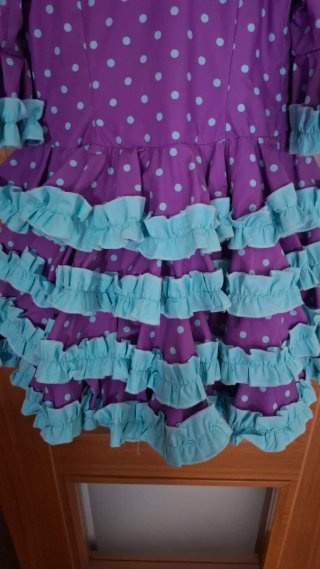 Vestido flamenca niña