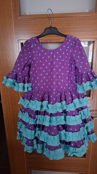 Vestido flamenca niña