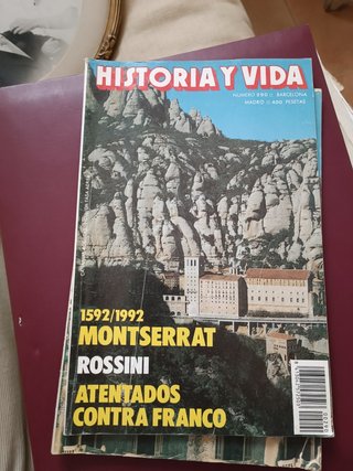 Revistas antiguas HISTORIA Y VIDA