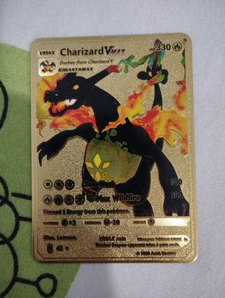 Cartas Pokémon VMax metálicas