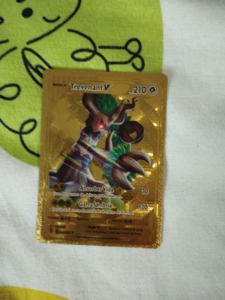 Cartas Pokémon doradas