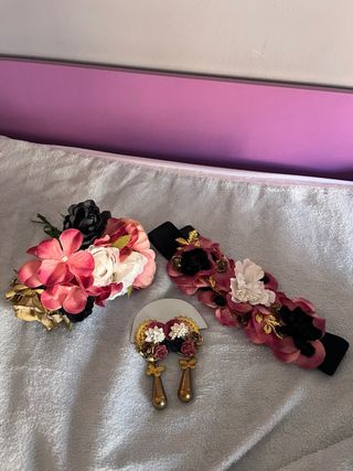 Falda y blusa flamenca