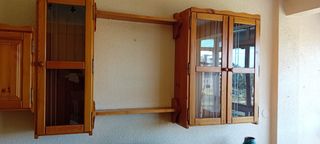 Mueble salon provenzal madera maciza