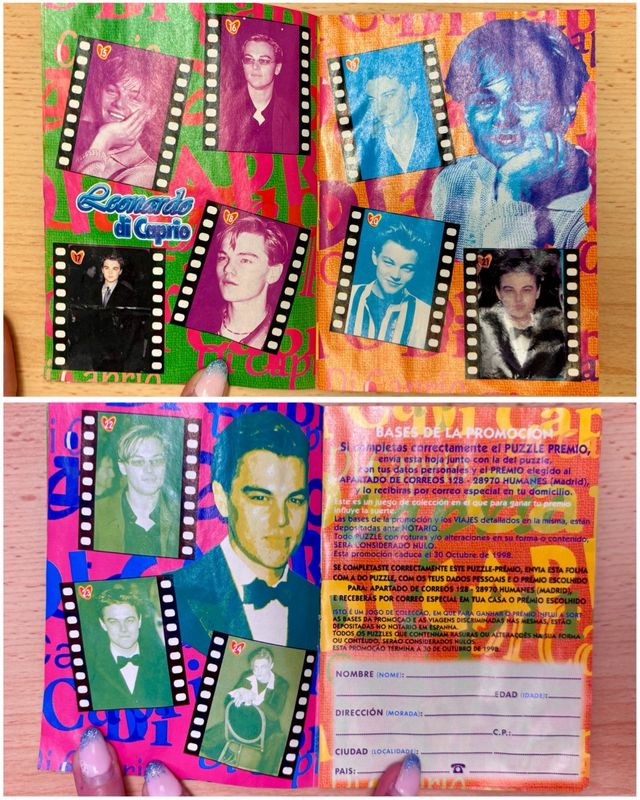 Panfleto Boomer Leonardo Di Caprio