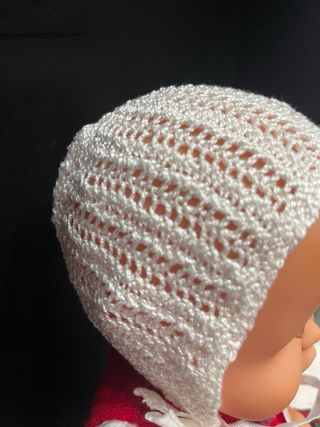 Gorros para bebe o muñeco reborn