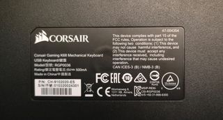 Teclado mecánico CORSAIR K68