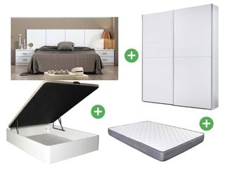 CAMA Y ARMARIO DORMITORIO COMPLETO✨