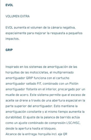 Horquilla Marzocchi Z1 Bomber  160