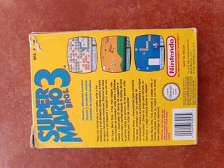 Videojuego Super Mario Bros 3 nes