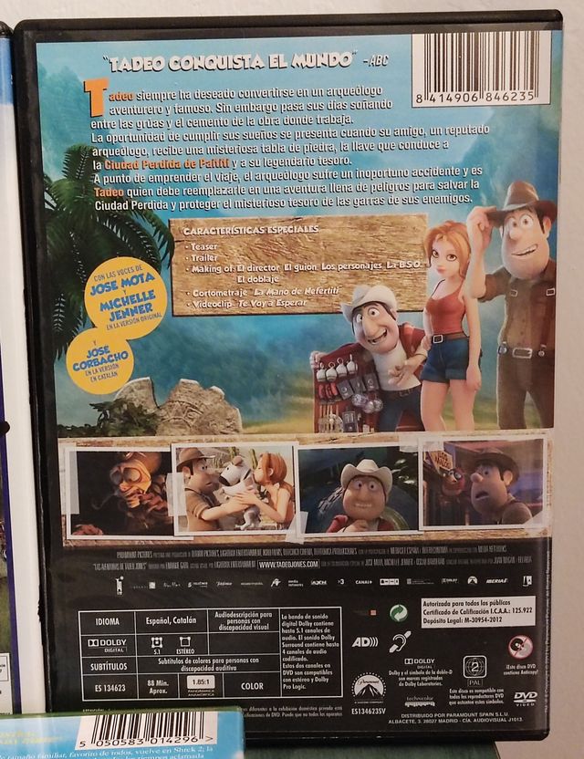 Pack DVD Animacion