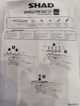 Parrilla Benelli TRK 502 502X 125 251 16-19