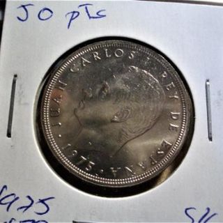 50 PESETAS 1975 * 79 SIN CIRCULAR SACADA CARTUCHO