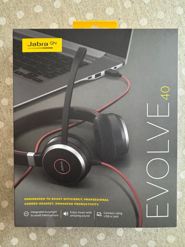 Auriculares Jabra Evolve 40