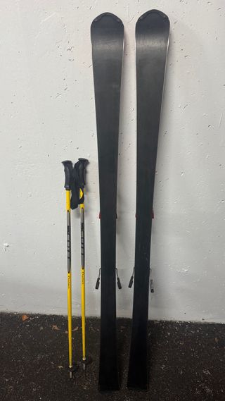 Par de skis Salomon 164 cm