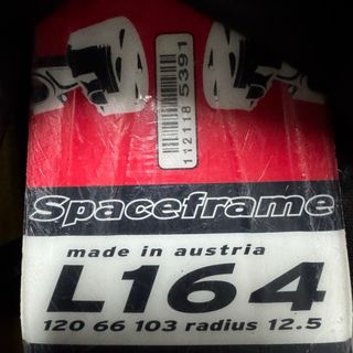 Par de skis Salomon 164 cm