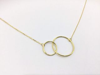 cadena oro 18k 22cm