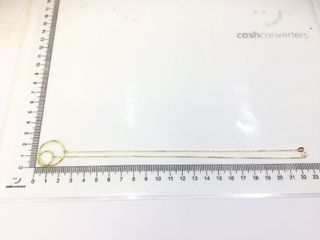 cadena oro 18k 22cm