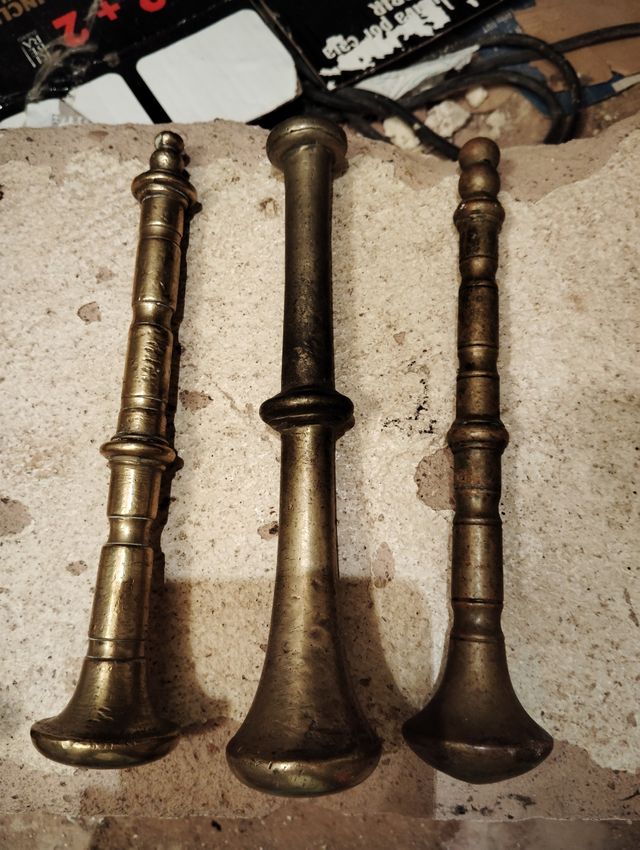 Morteros d bronce