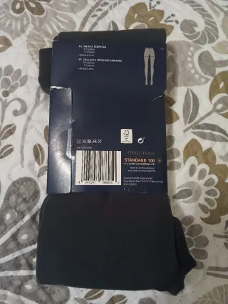 Chaquetón ante violeta mujer+regalo medias termica