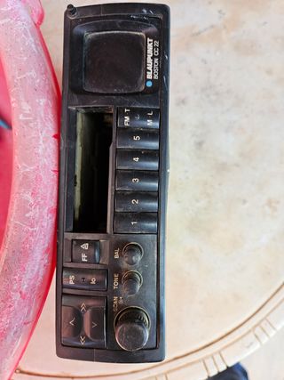 Radio de casete antigua